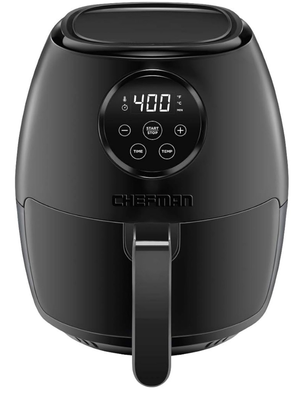 Chefman TurboFry 3.6 Quart Air Fryer Matte Black Working Order
